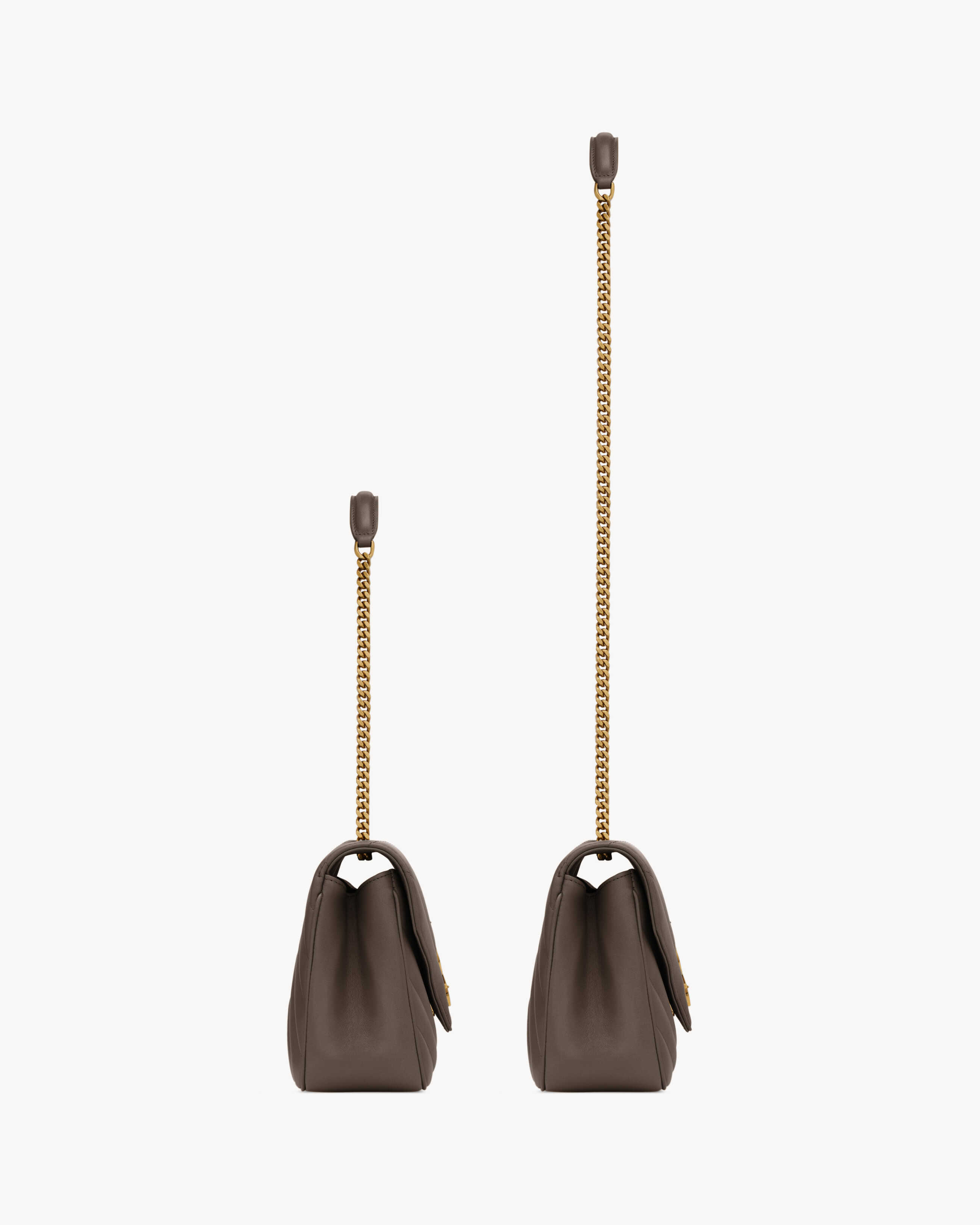 Saint Laurent Loulou Medium In Matelassé Lambskin