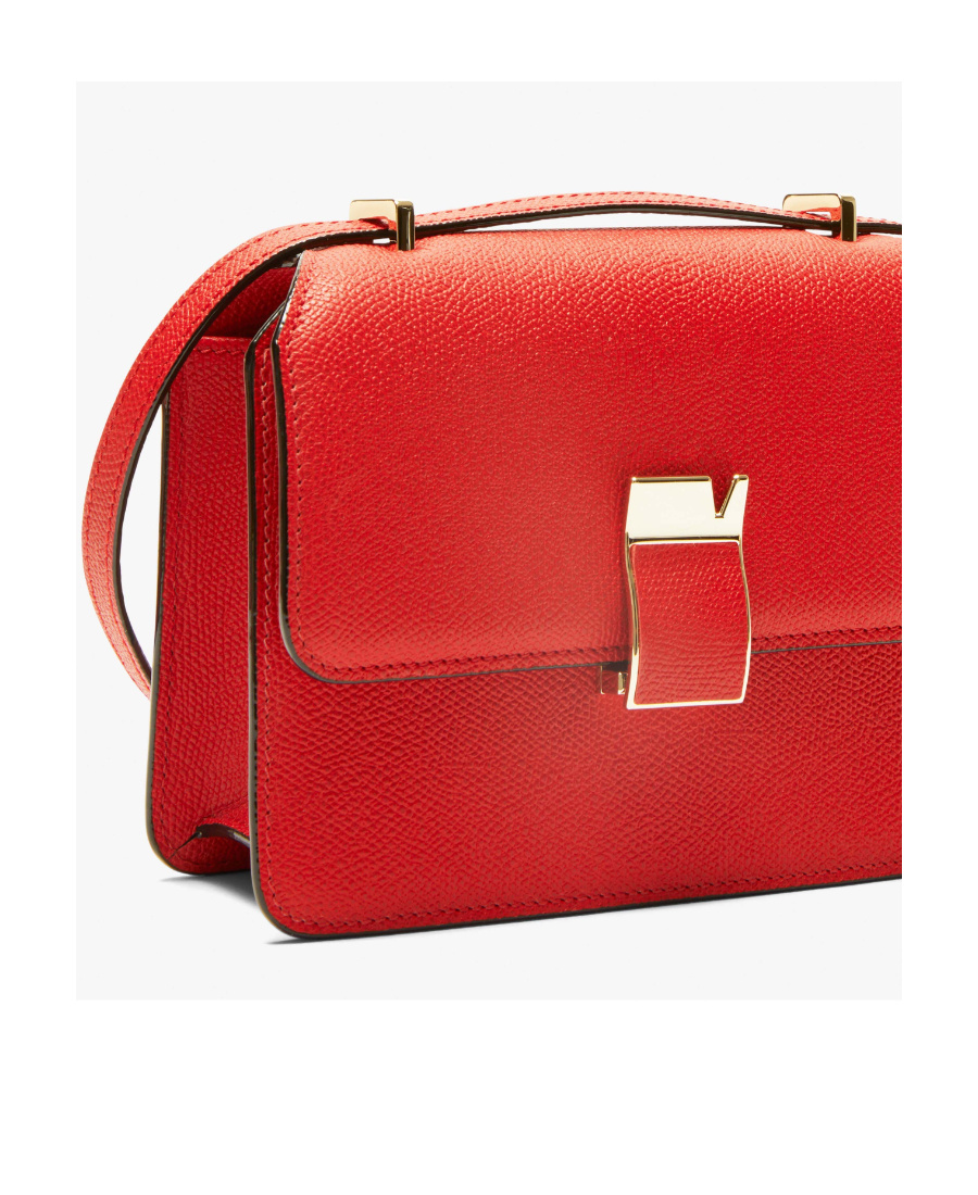 Valextra Nolo Mini Crossbody Bag In Red