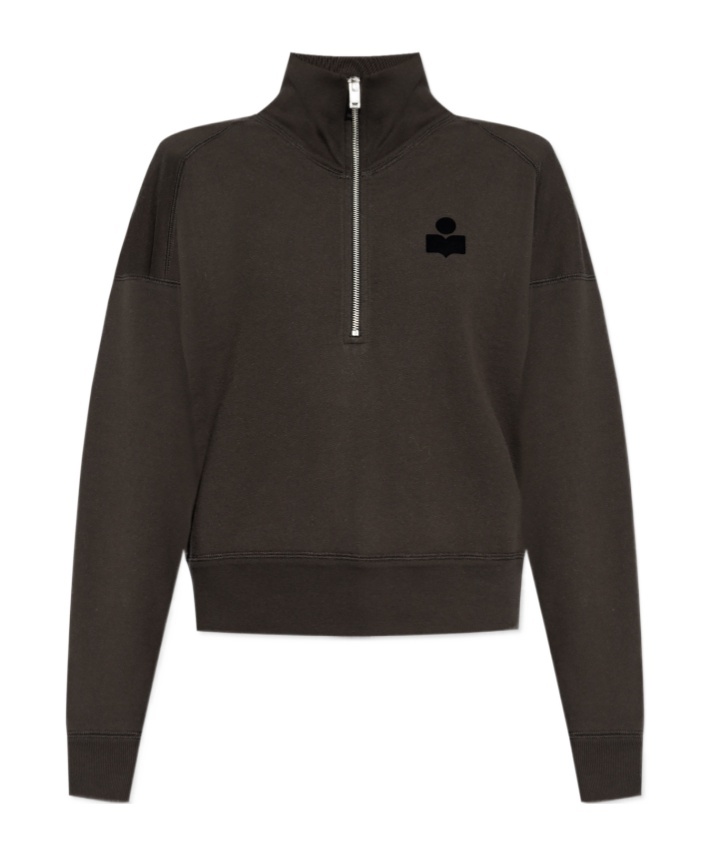 Isabel Marant Étoile Black Ross Sweatshirt In Black