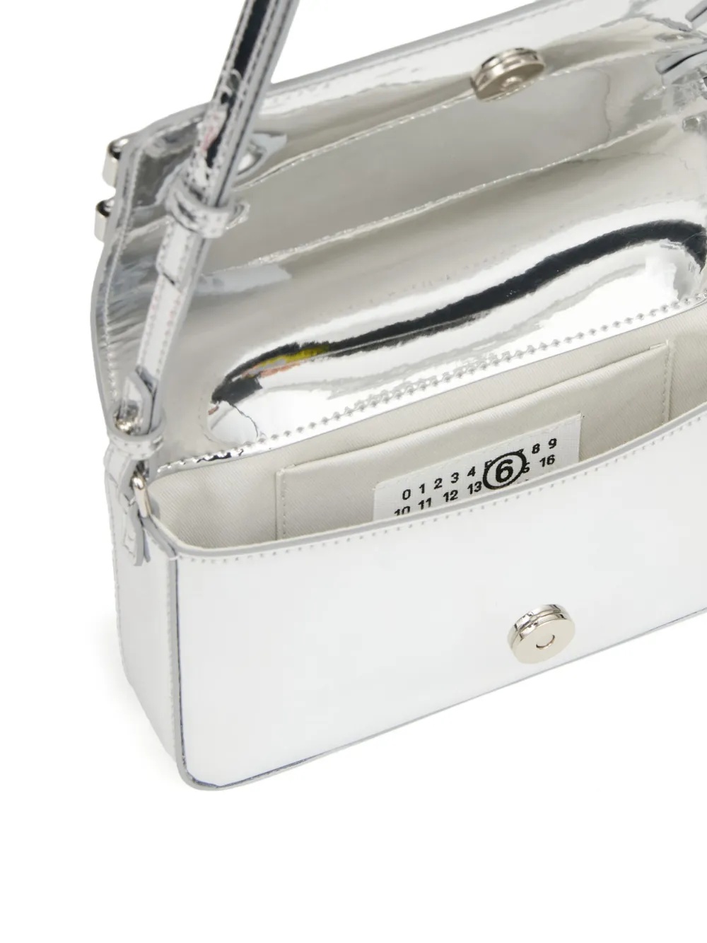 Mm6 Maison Margiela Bracelet Shoulder Bag In White