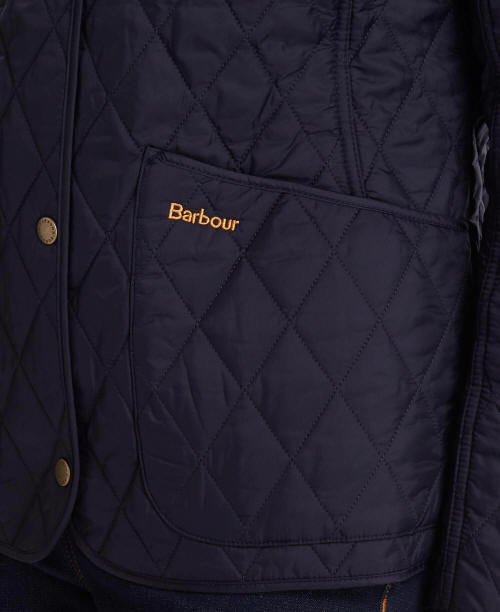 Barbour Annandale Water Resistant Quilted Utility Jacket In Black