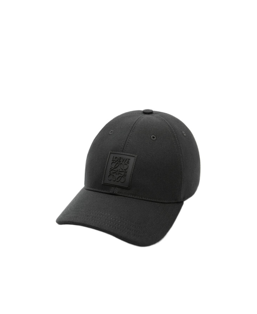Loewe Anagram Patch Baseball Cap In Black