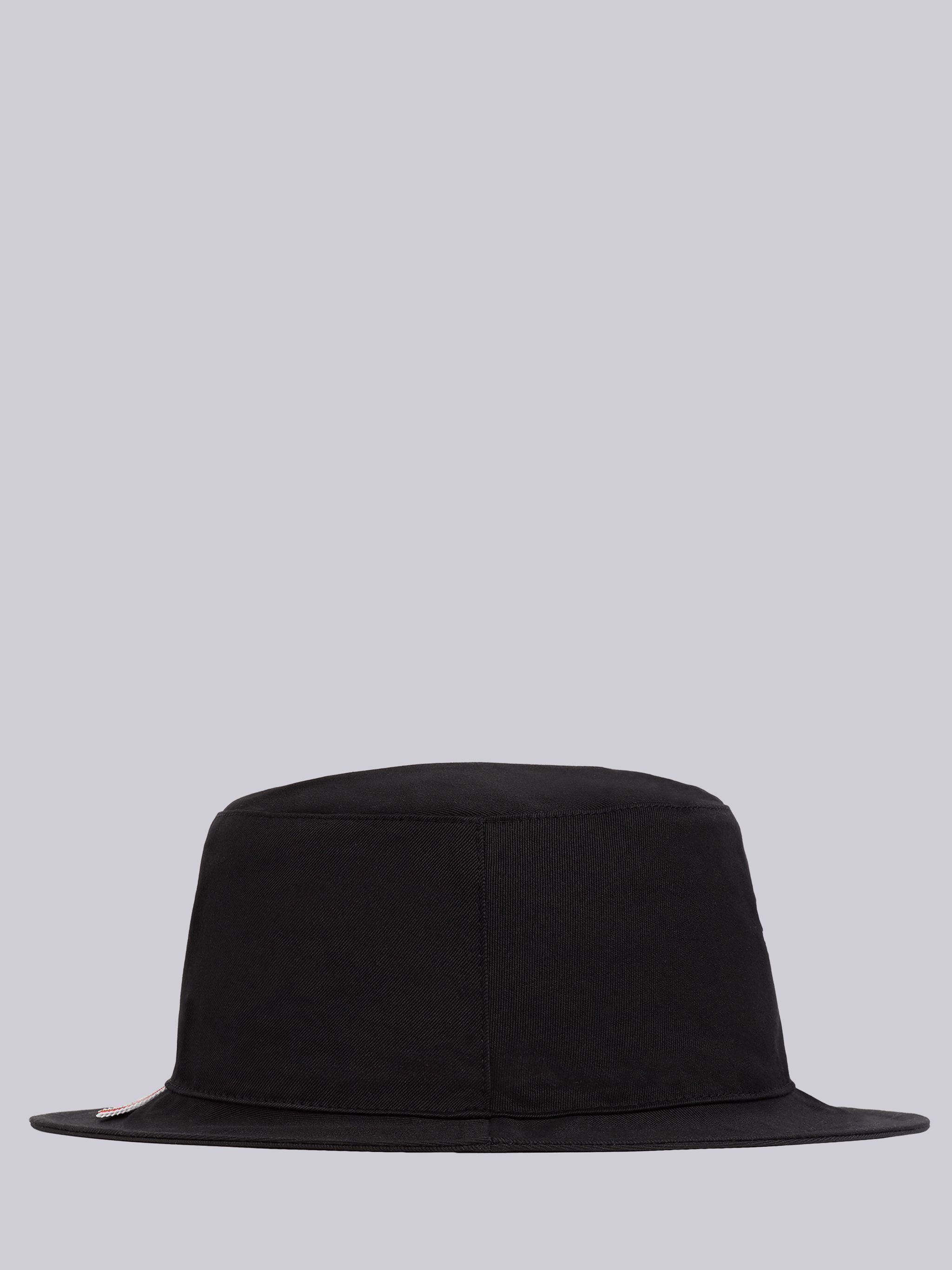 Thom Browne Icon Embroidered Bucket Hat In Black