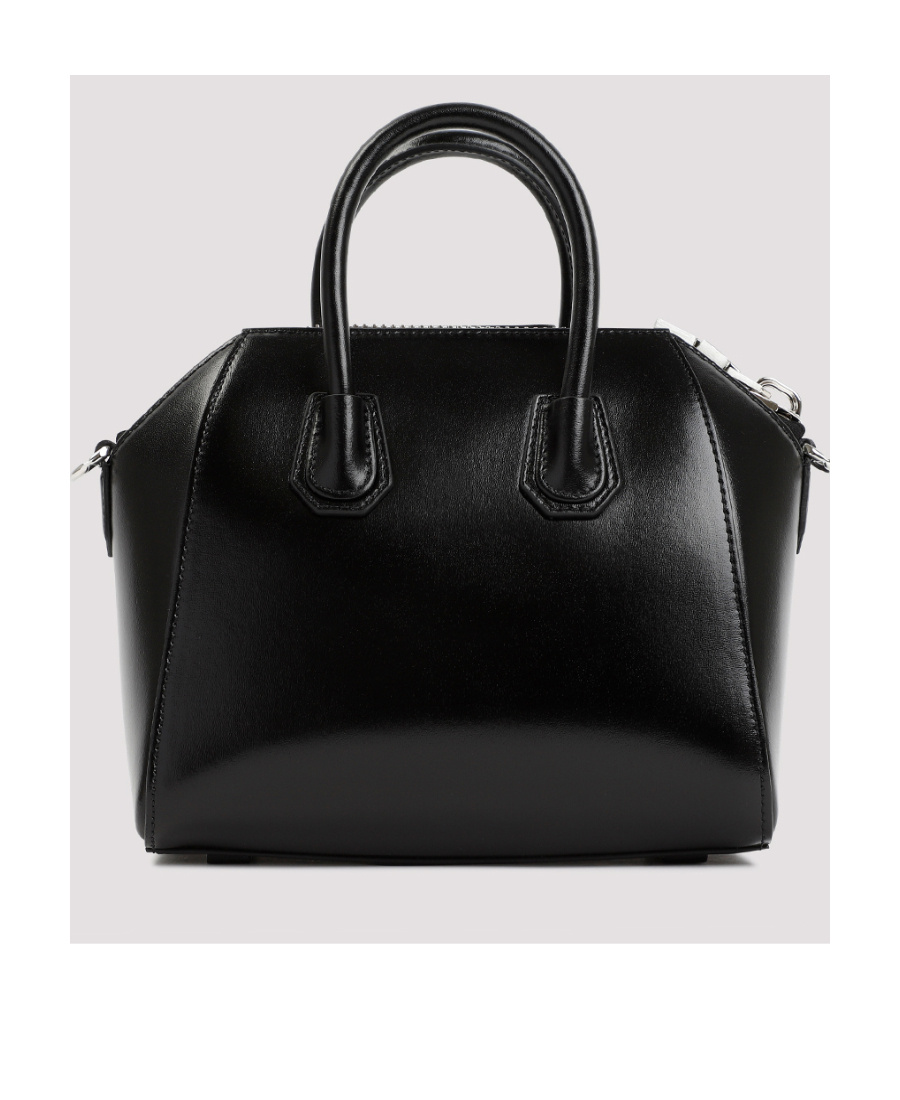 Givenchy Antigona Logo-lettering Tote Bag In Black