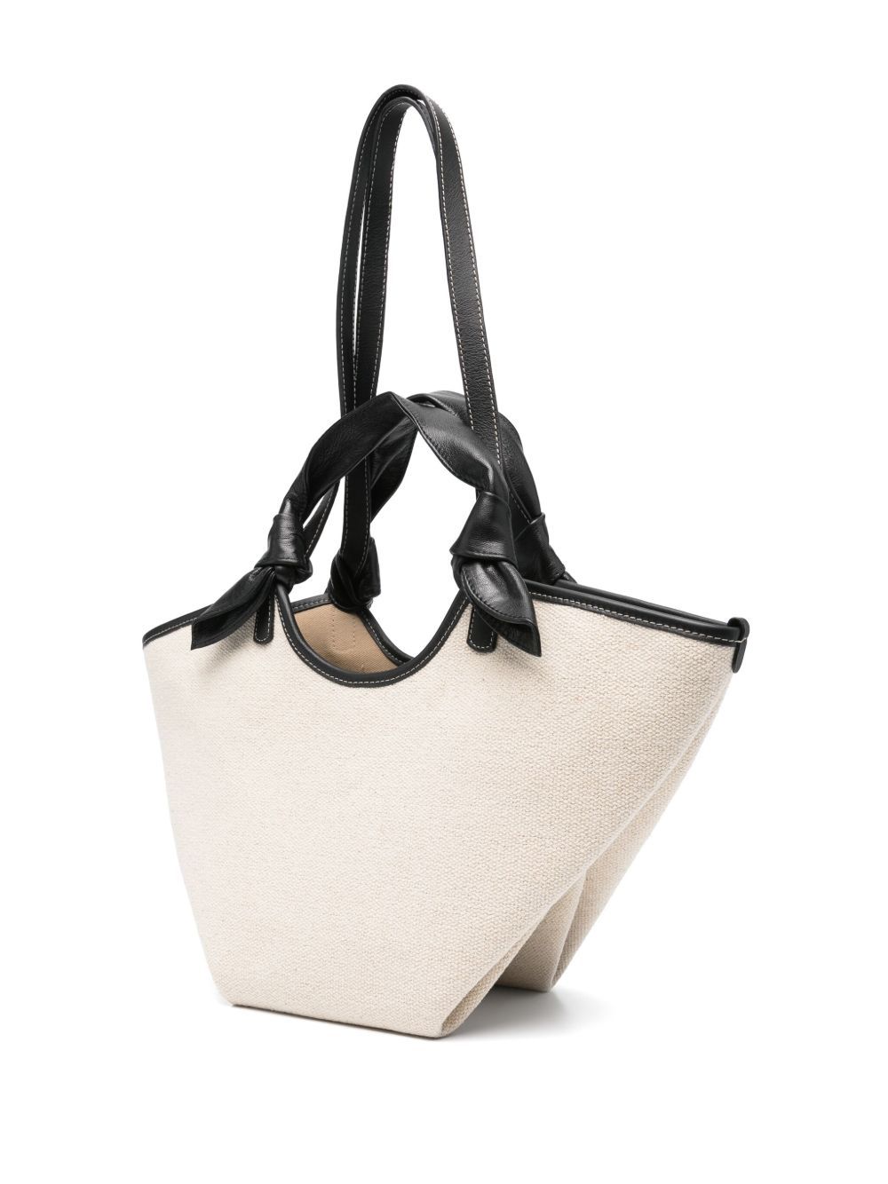 Hereu Fonol Small Canvas Tote In Brown