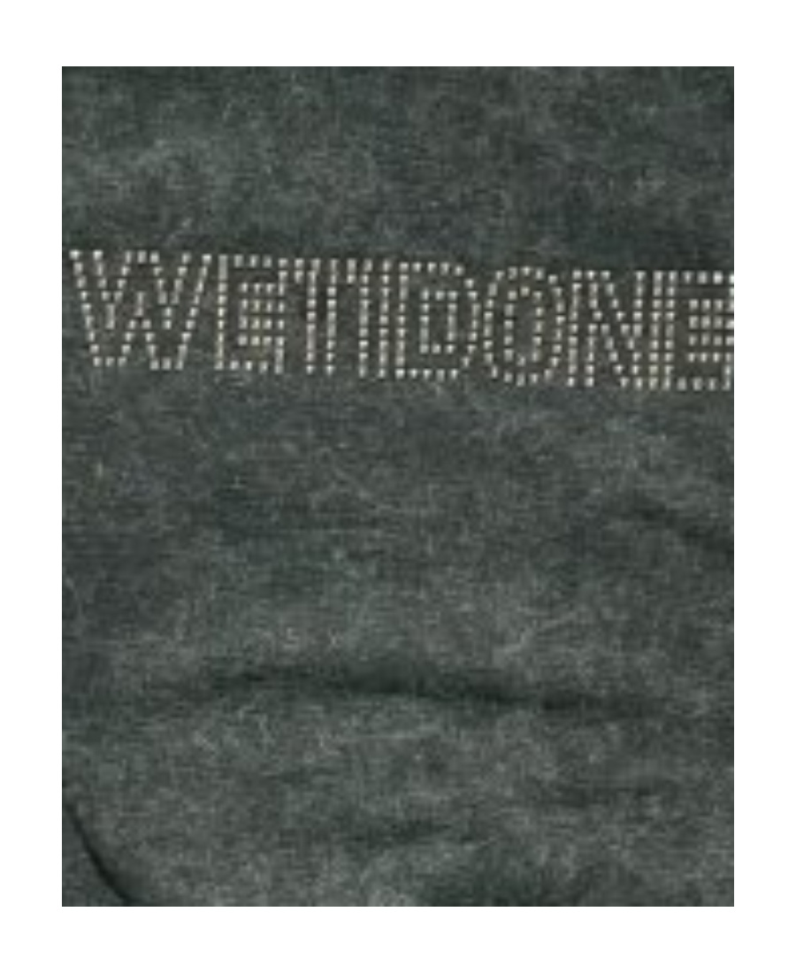 We11 Done Stud-embellished Long-sleeve Sweatshirt In Black