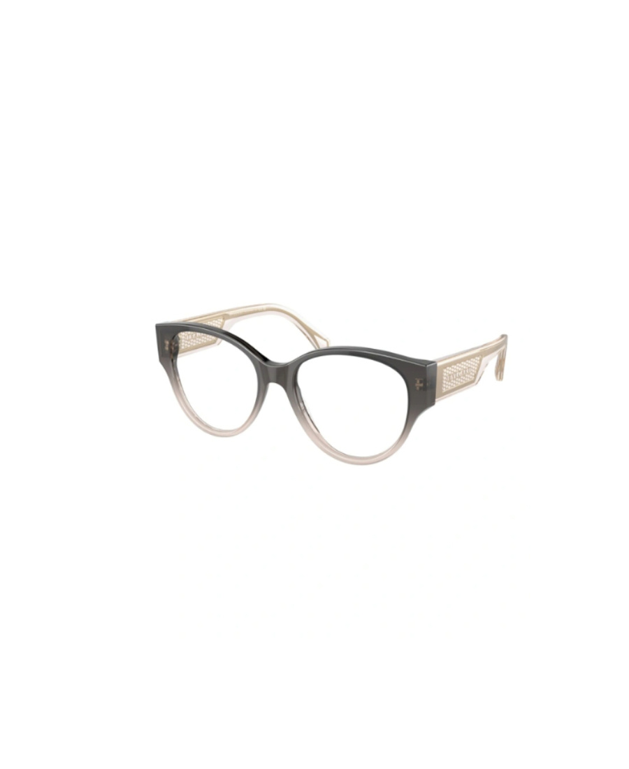 Bvlgari Geometric Frame Flat Mirror In White