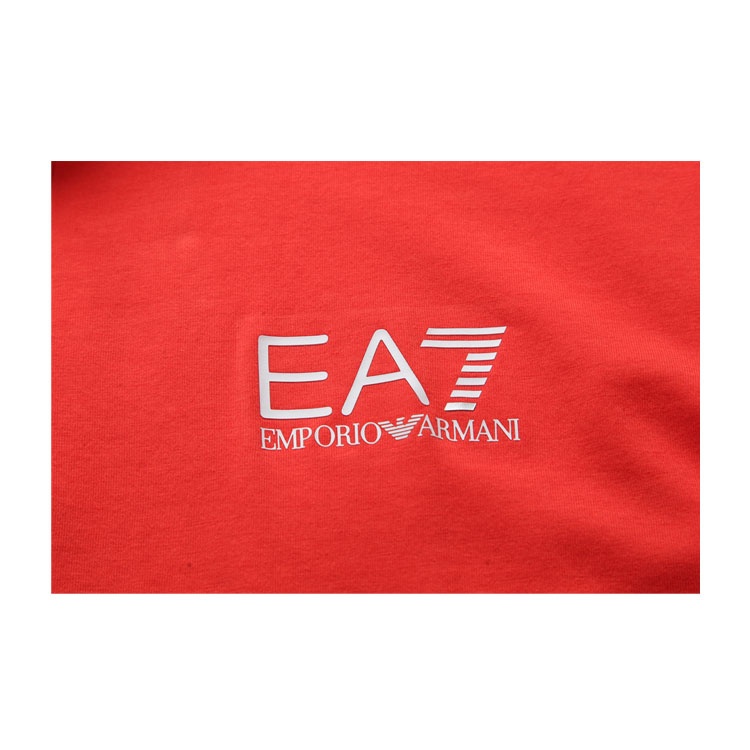 EA7 LOGO LAPEL POLO SHIRT