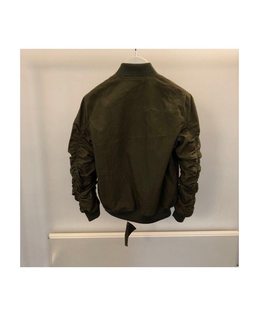 Readymade Zipped Bomber Jacket In Green