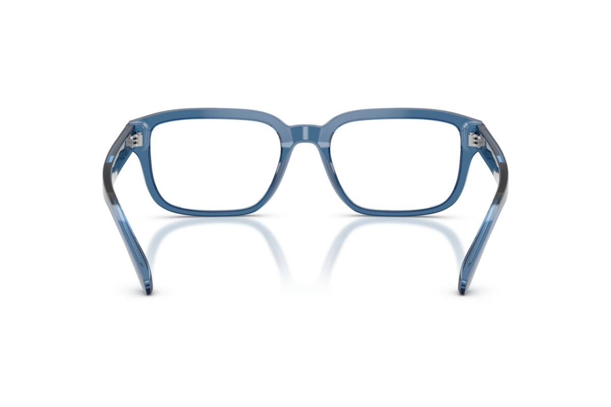 Emporio Armani Full Frame Plain Mirror In Blue