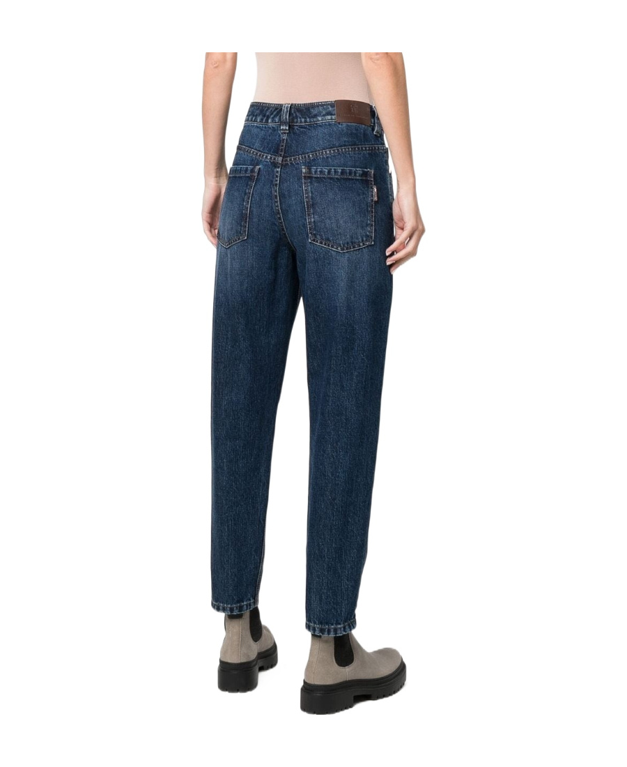 Brunello Cucinelli Straight-leg Jeans In Blue