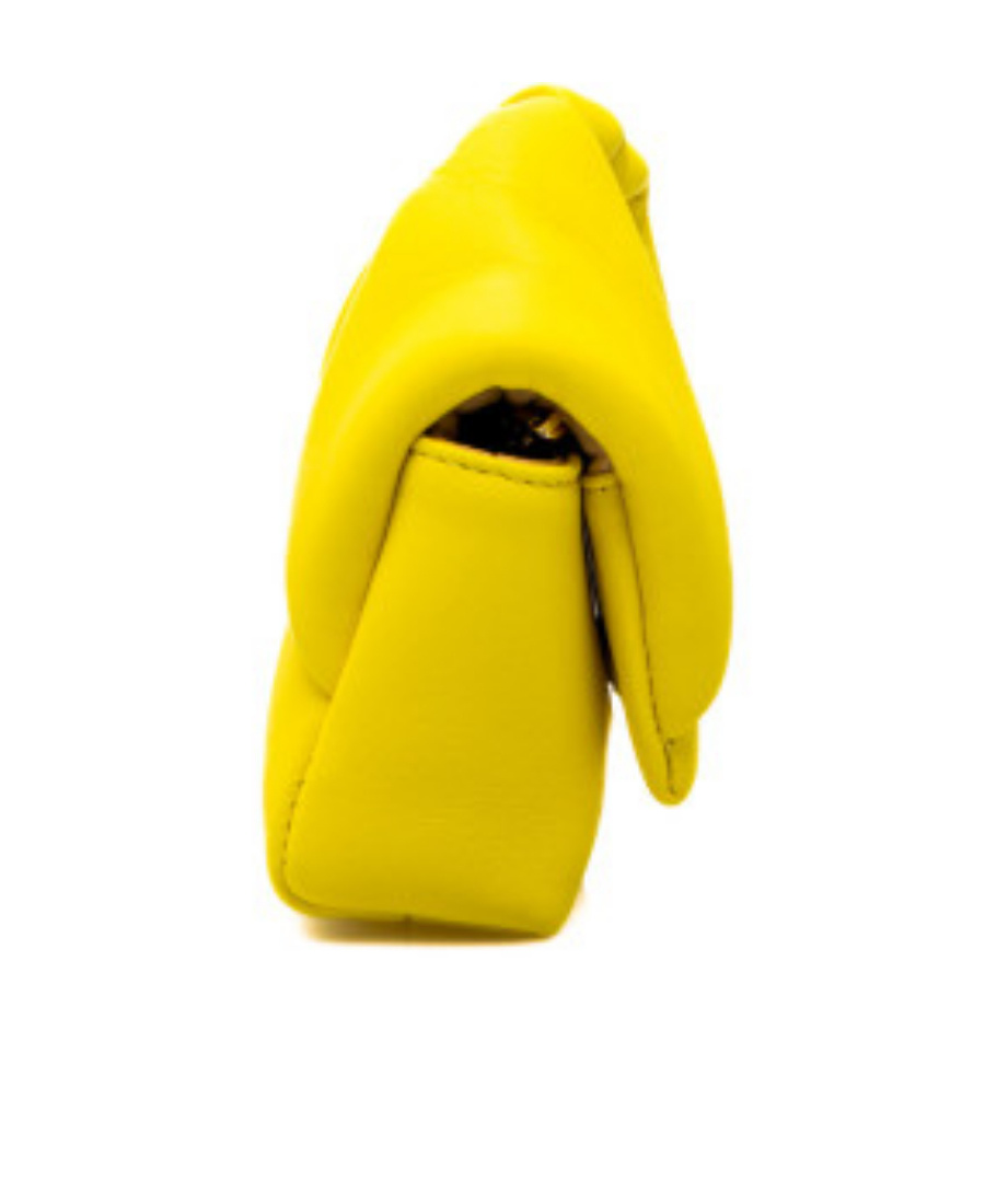 Shop Jw Anderson Nano Twister Mini Bag In Yellow