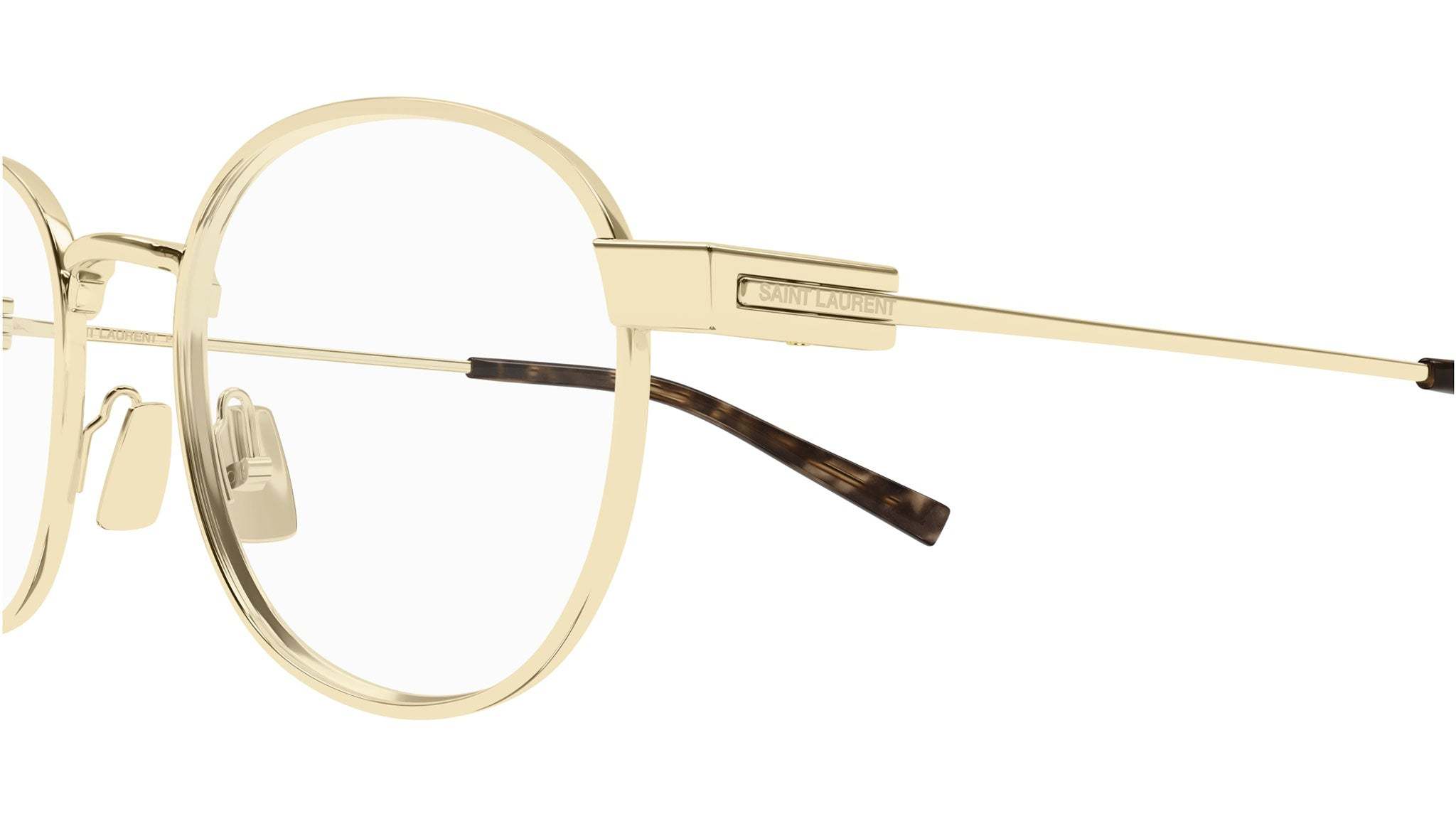 Saint Laurent Optical Frames With Lettering Details