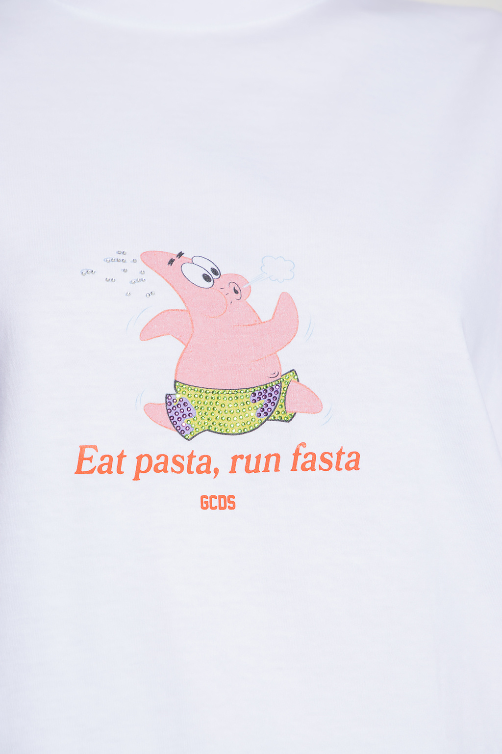 Gcds Slogan-print T-shirt In White