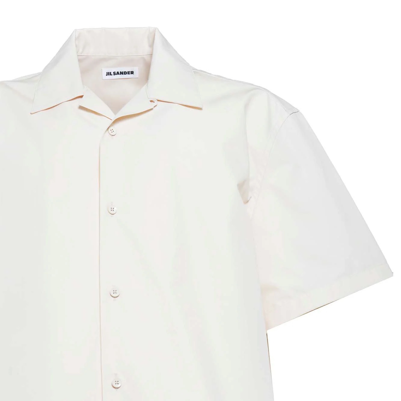 Jil Sander Poplin Shirt In White