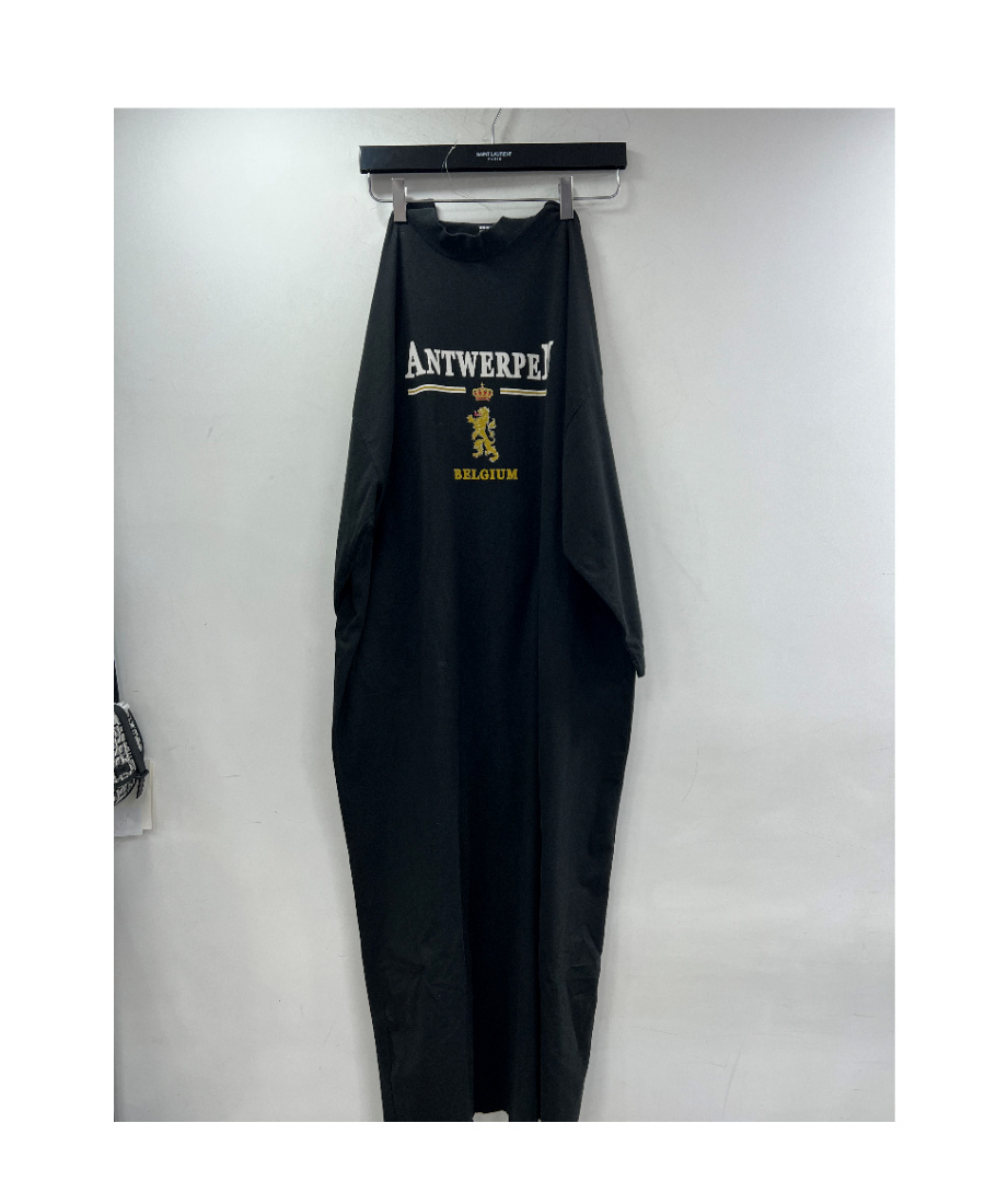 Vetements Big Profile Dress In Black