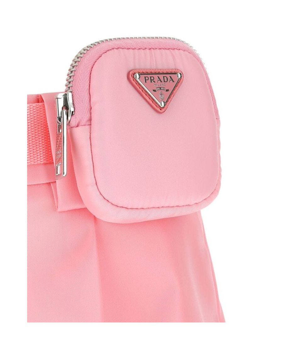 Prada Women's Nylon Shorts In Pink