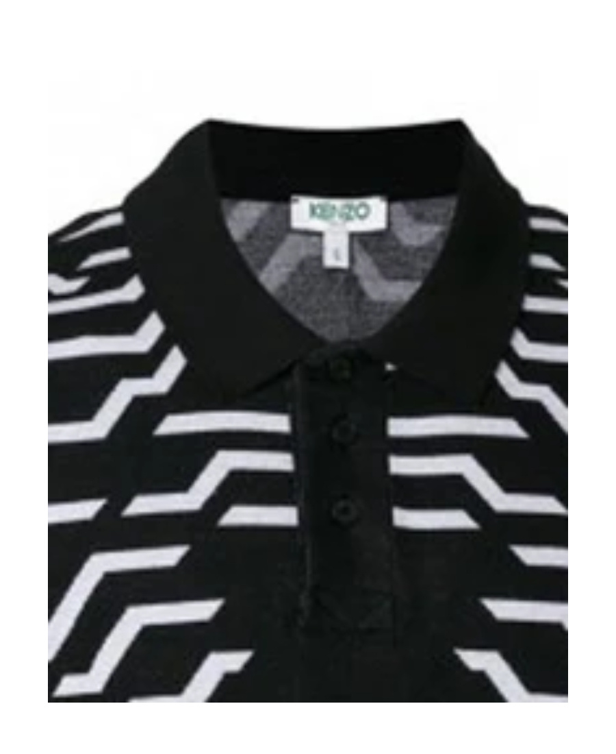KENZO LAPEL POLO SHIRT