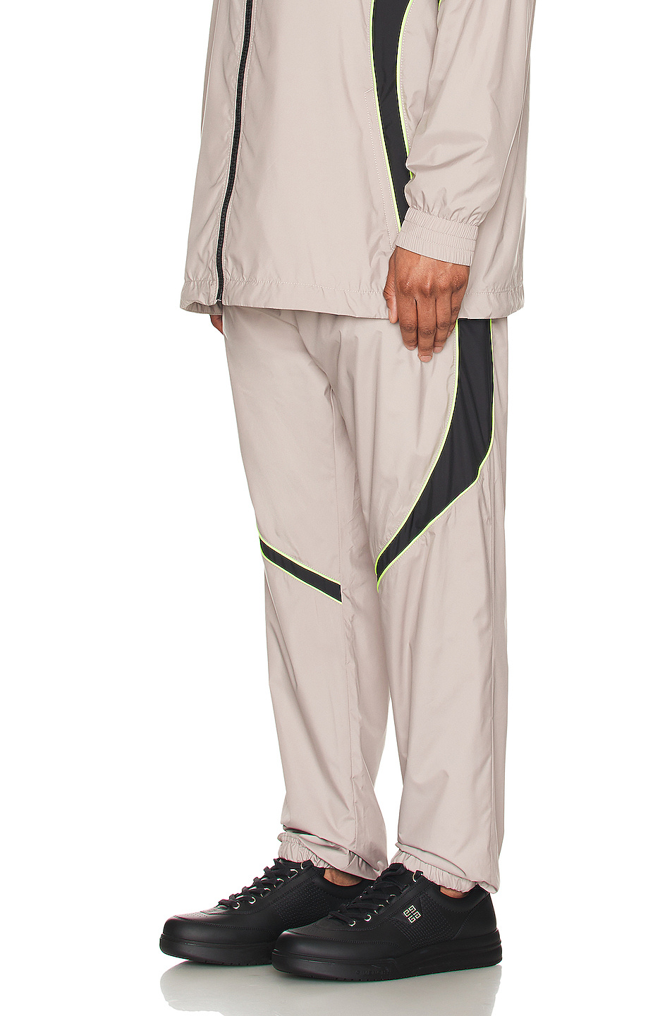 Givenchy Side-stripe Track Pants In Nude