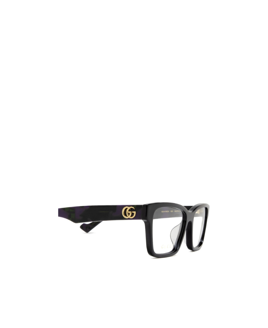 Gucci Eyewear Rectangular Frame Glasses In Black