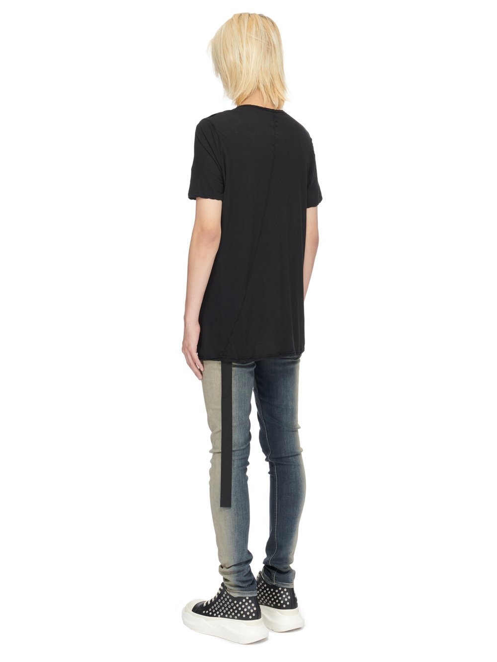 Rick Owens Drkshdw Graphic-print Cotton T-shirt In Black