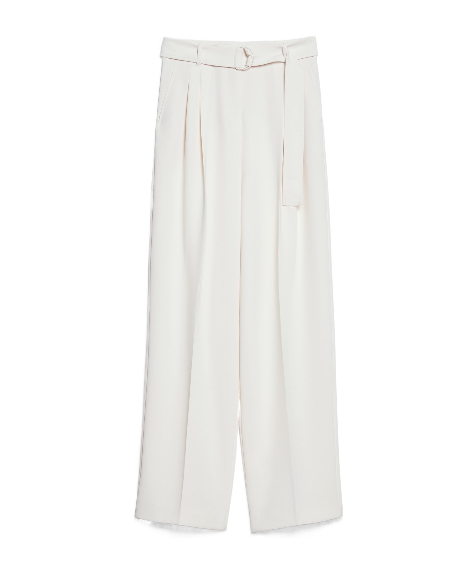 Max Mara Women's Latina Trouser White | Size 44 | 2426136031600008 In White
