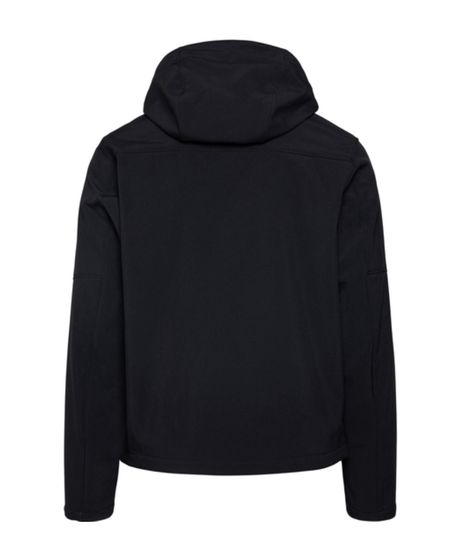 C.p. Company Hooded Jacket In Black