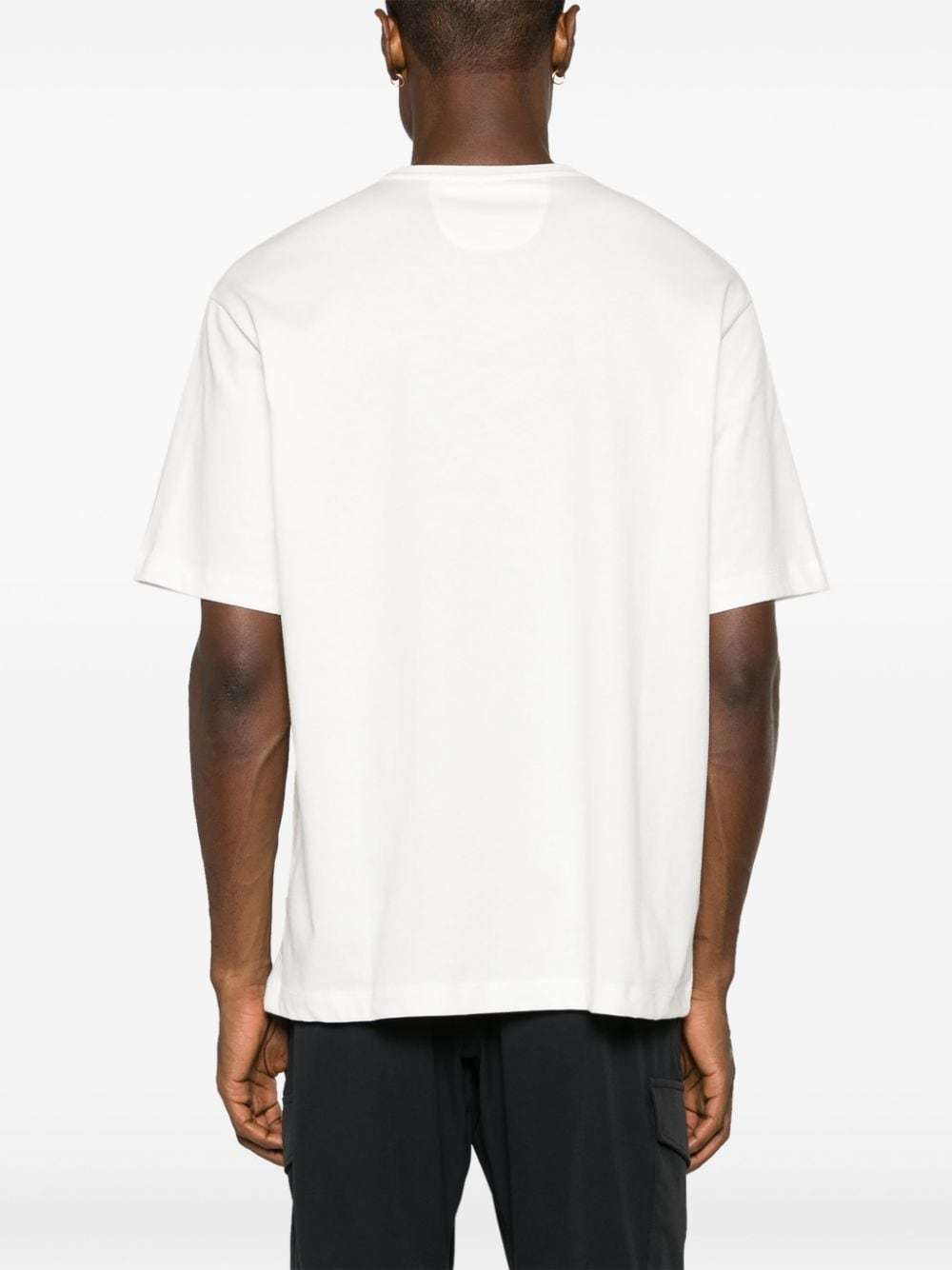 Ferrari Silicone Logo-print Cotton T-shirt In White