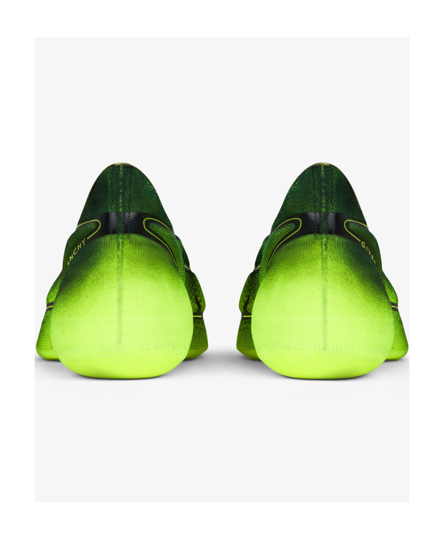 Givenchy Chunky Sole Slip-on Mesh Sneakers In Green