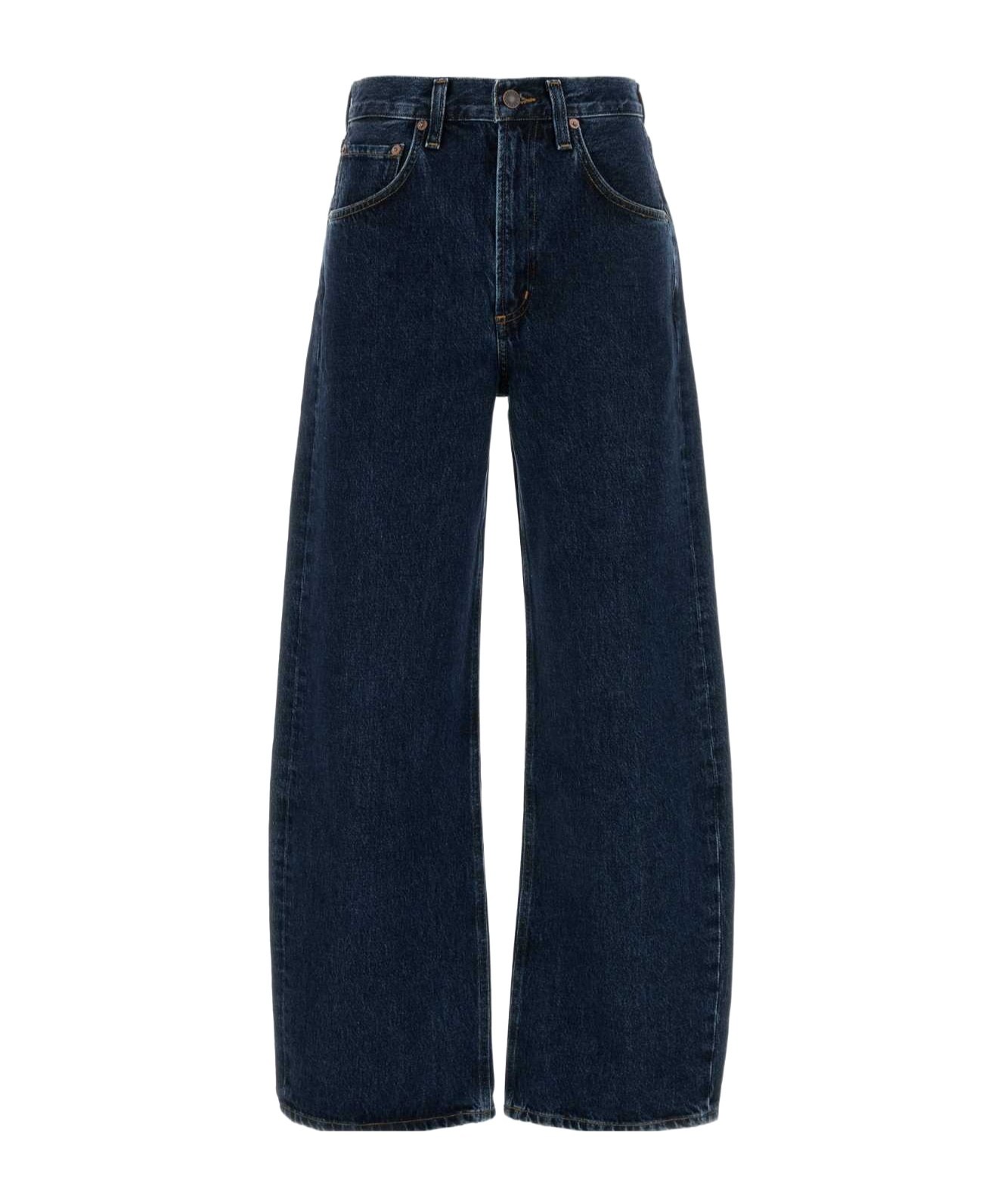 Agolde Low Curve Mid-rise Barrel-leg Jeans