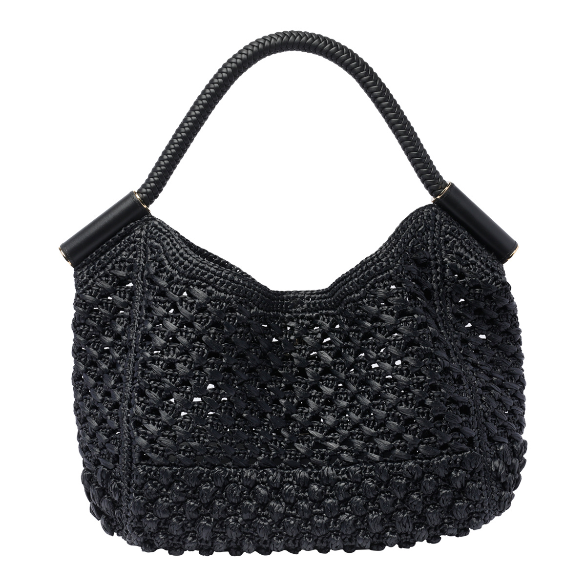 Dolce & Gabbana Women Sicily Crochet Handbag In Black
