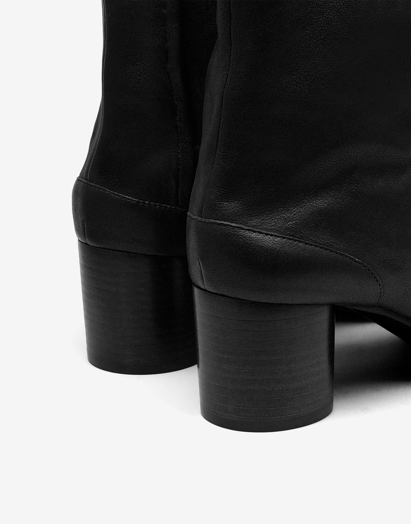 Maison Margiela Tabi Ankle Boots 60mm In Black