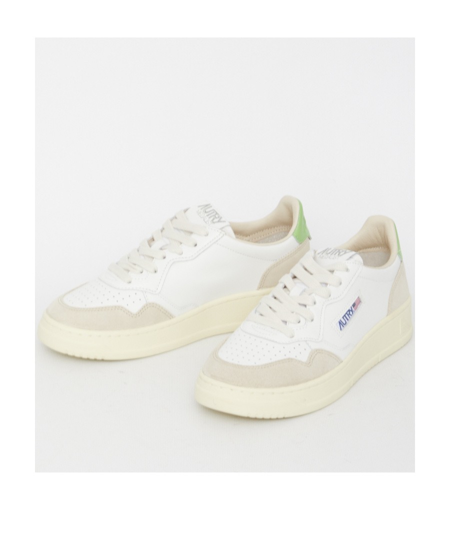 Shop Autry Medalist Low-top Sneakers In White