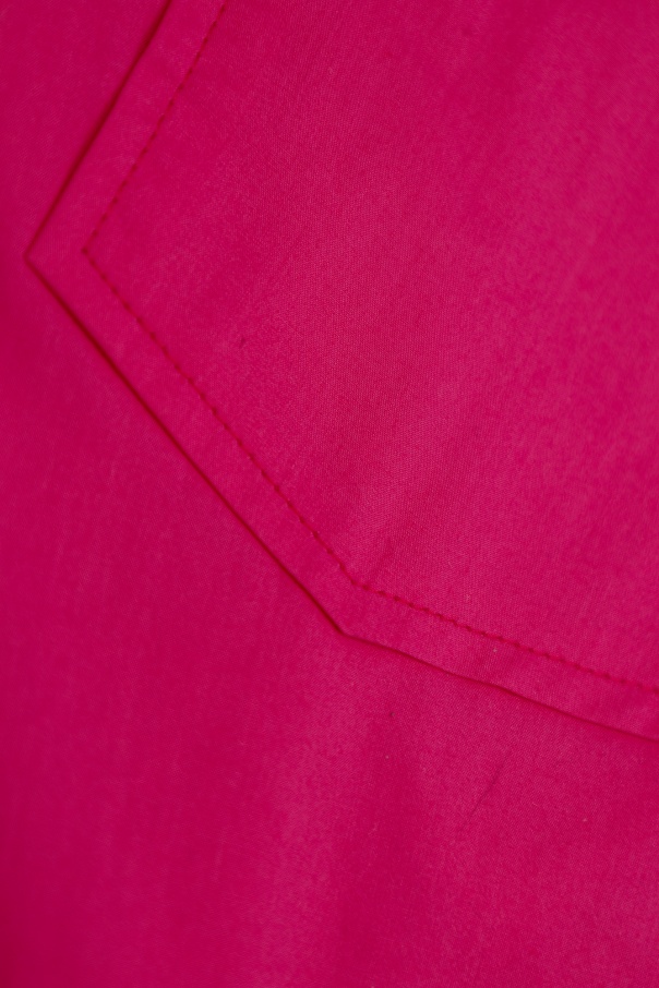 Jacquemus Long-sleeved Shirt In Red