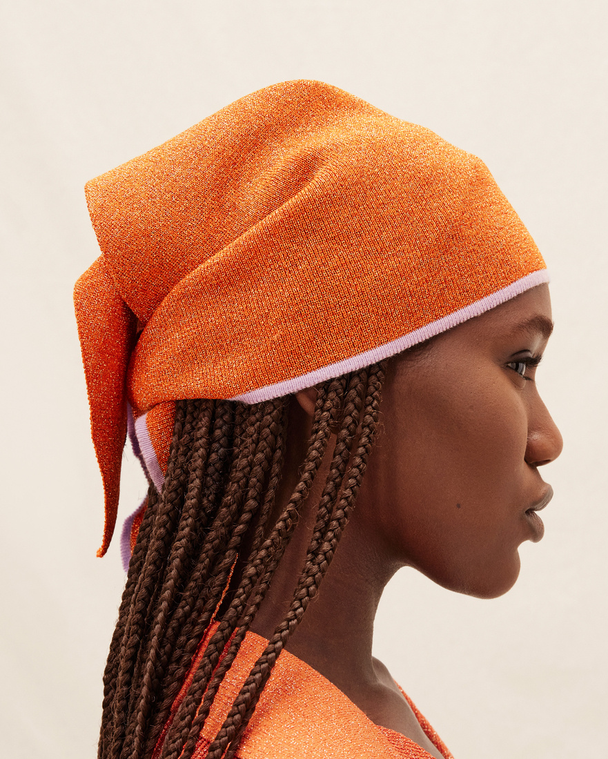 JACQUEMUS LE FOULARD BRILHO SCARF