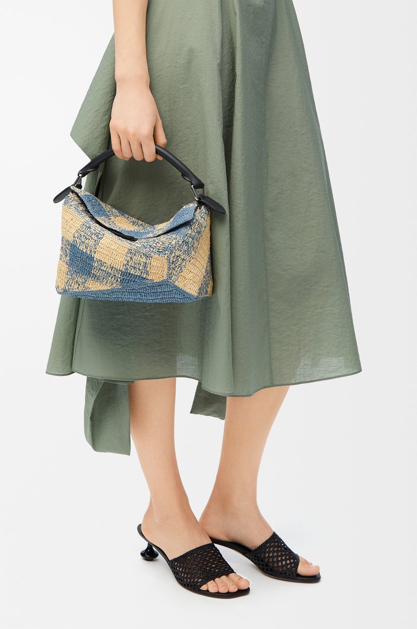 Loewe Mini Puzzle Leather Shoulder Bag