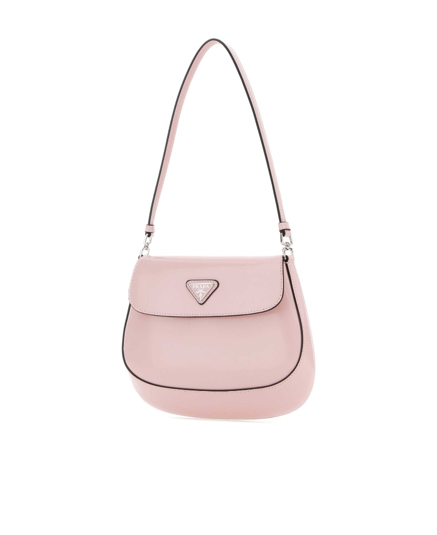 Prada Logo Handbag In Pink