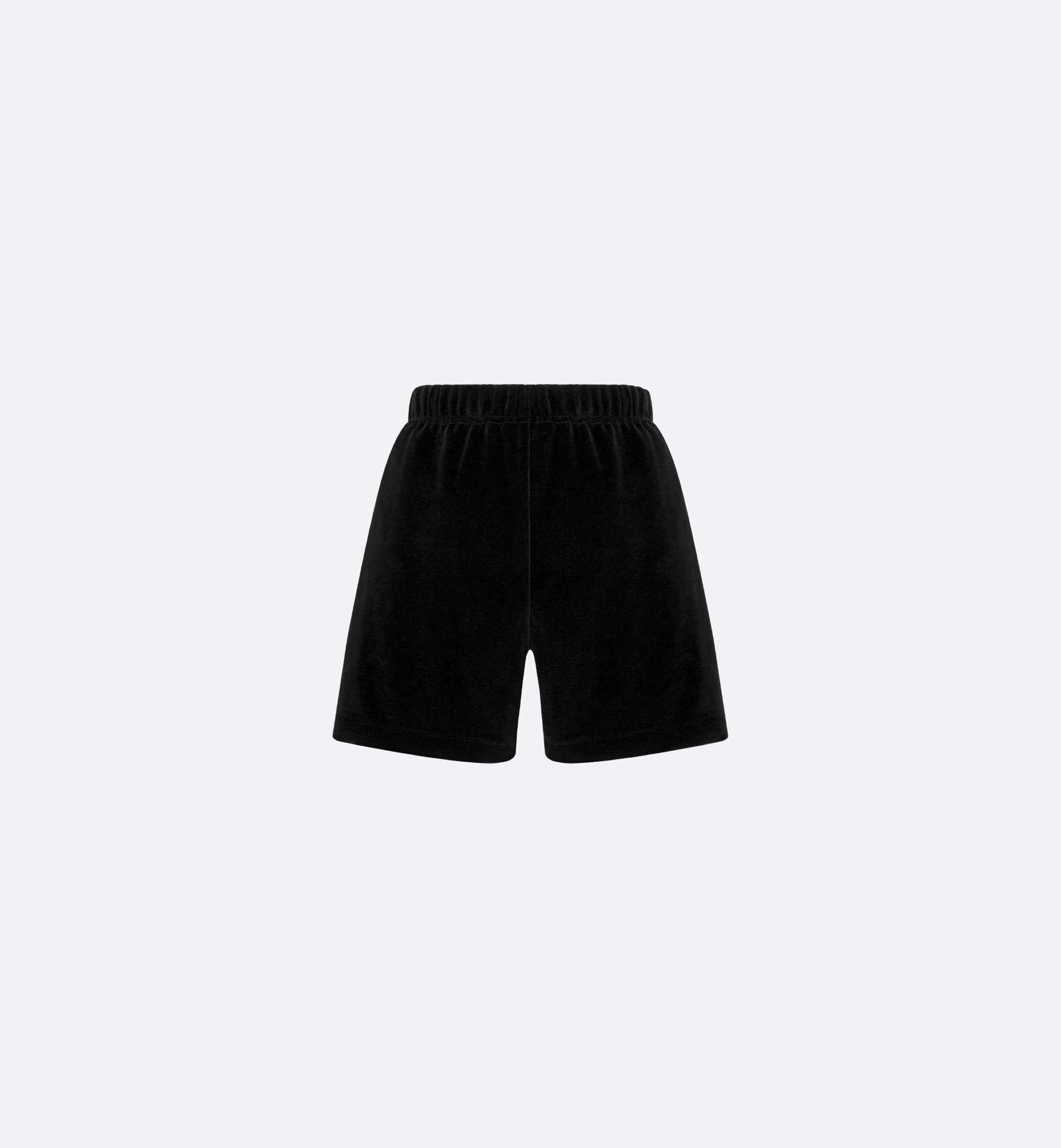 Dior Elastic Waist Shorts In Black
