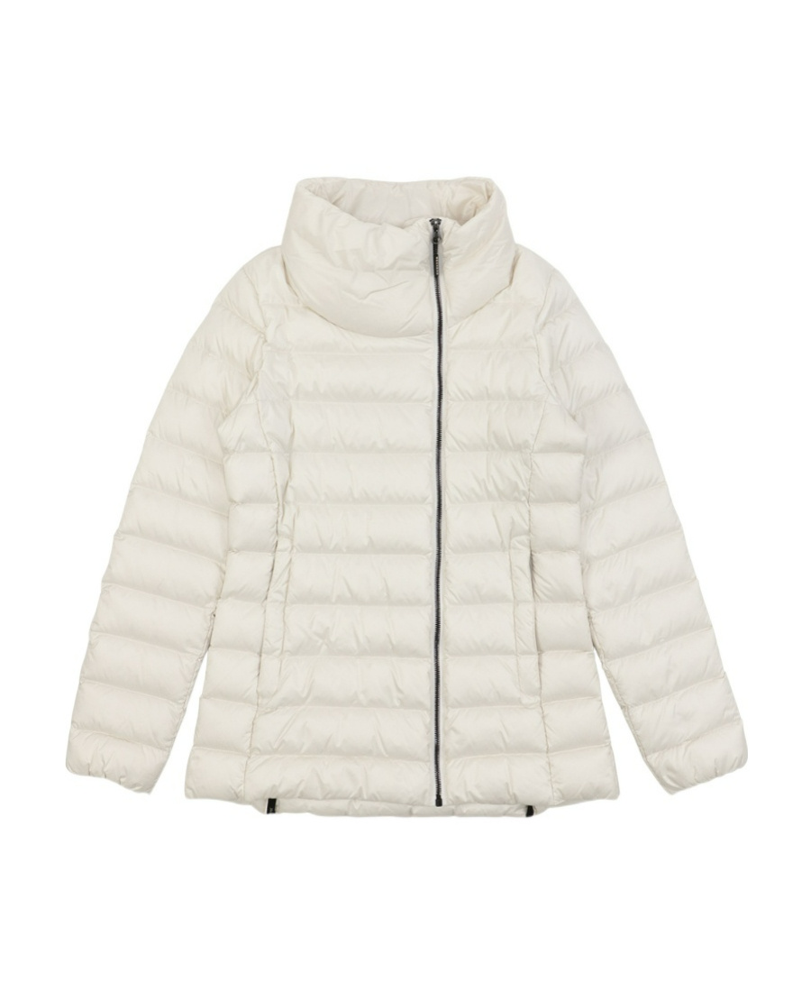 Weekend Max Mara Long-sleeved Down Jacket In White