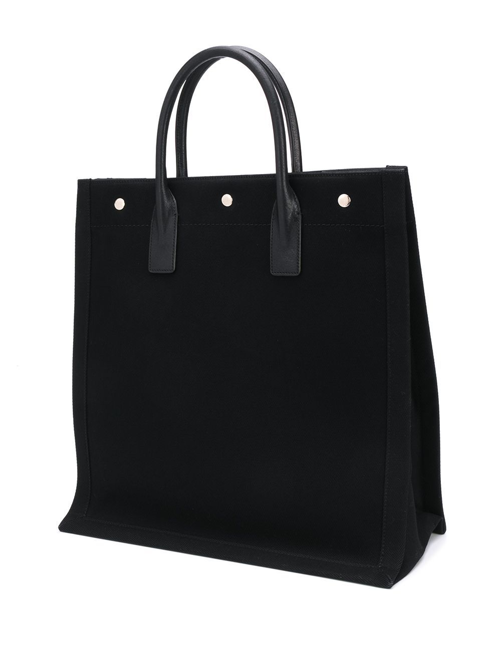 Saint Laurent Men Rive Gauche Tote Bag In Black