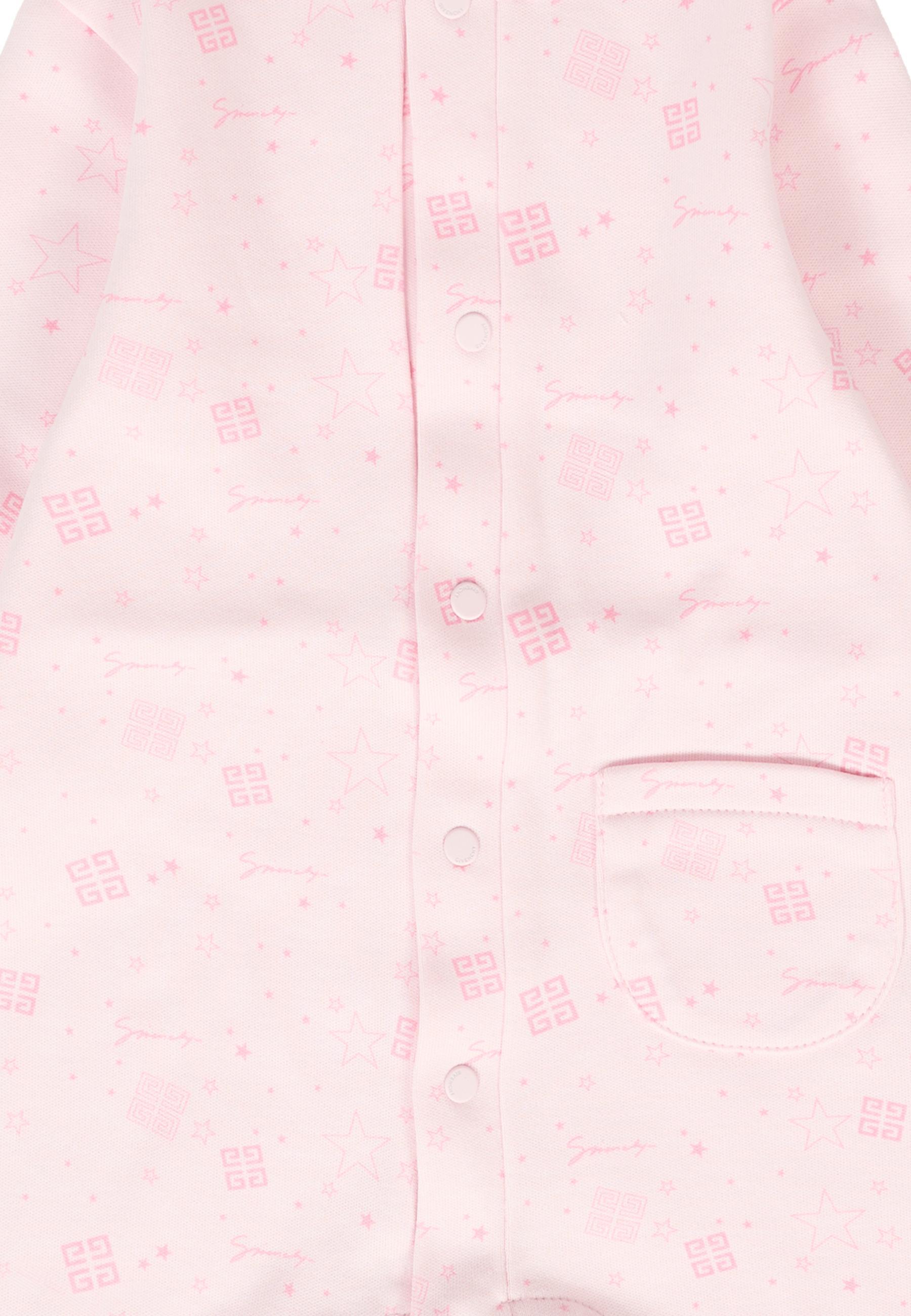 Givenchy Long-sleeved Jumpsuit In Pink