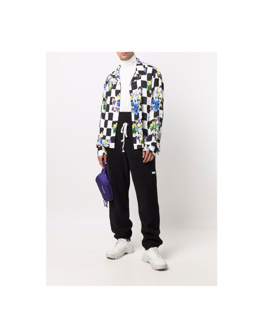 Shop Xoxogoodboy High-waisted Rope Sweatpants In Black