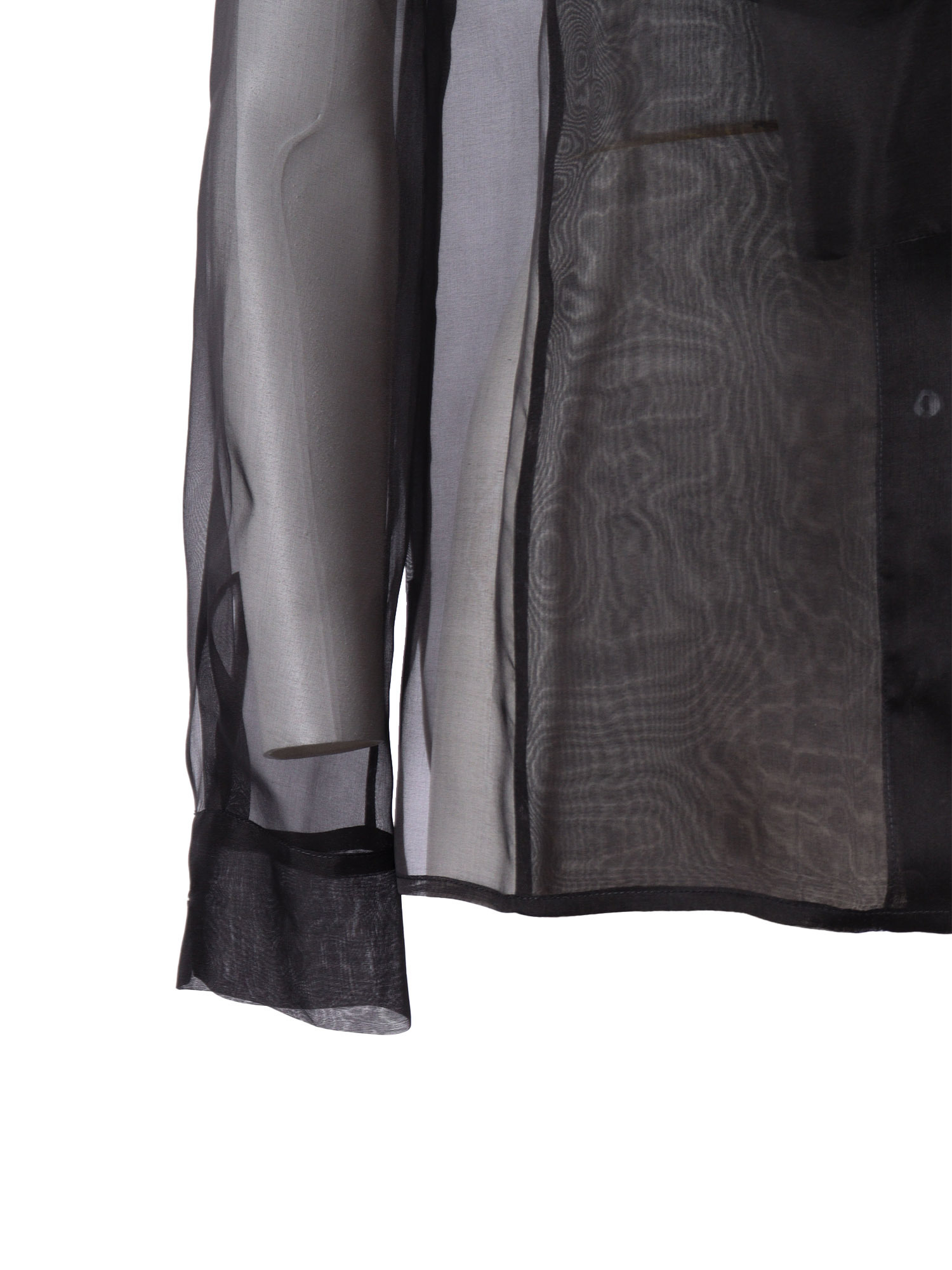 P.a.r.o.s.h Long Sleeve Shirt In Black