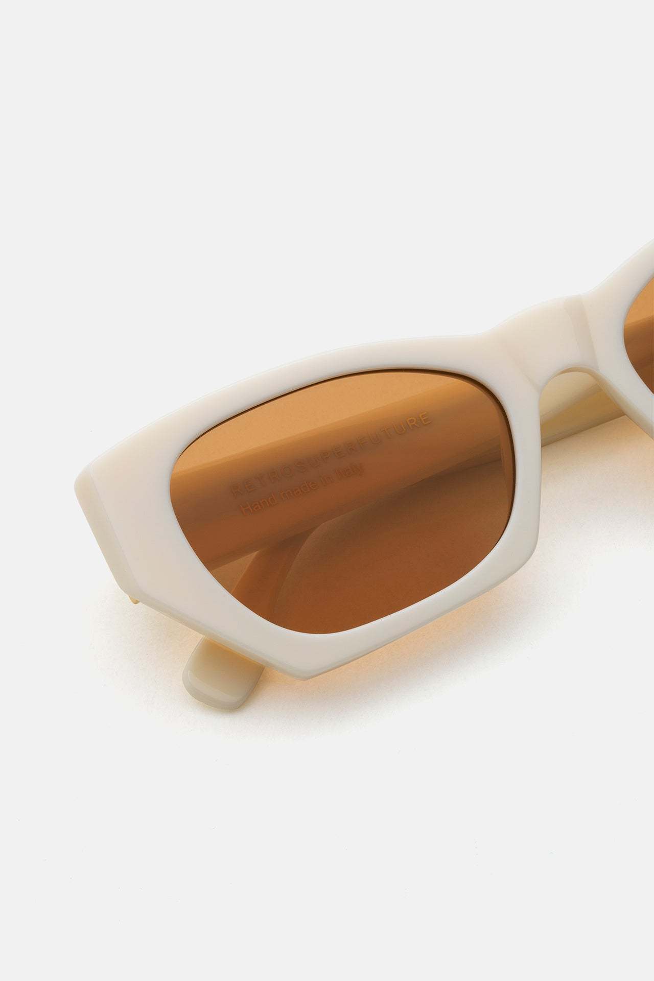 Retrosuperfuture Irregular Frame Sunglasses In Brown