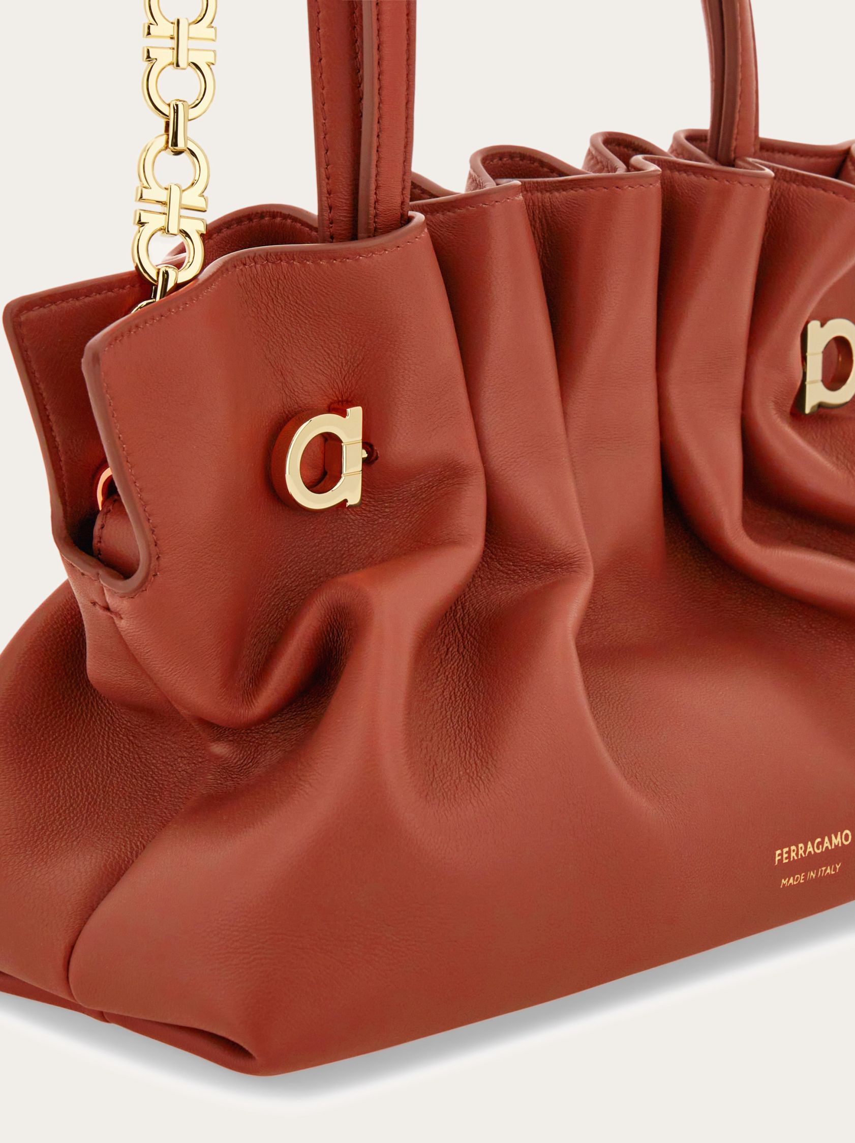 FERRAGAMO SOFT-BAG SMALL SHOULDER BAG