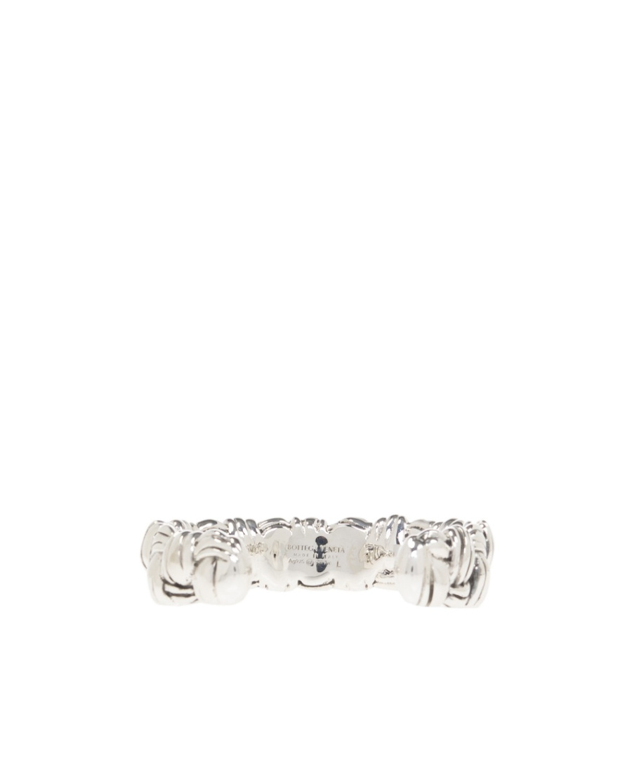 Bottega Veneta Logo Bracelet In White