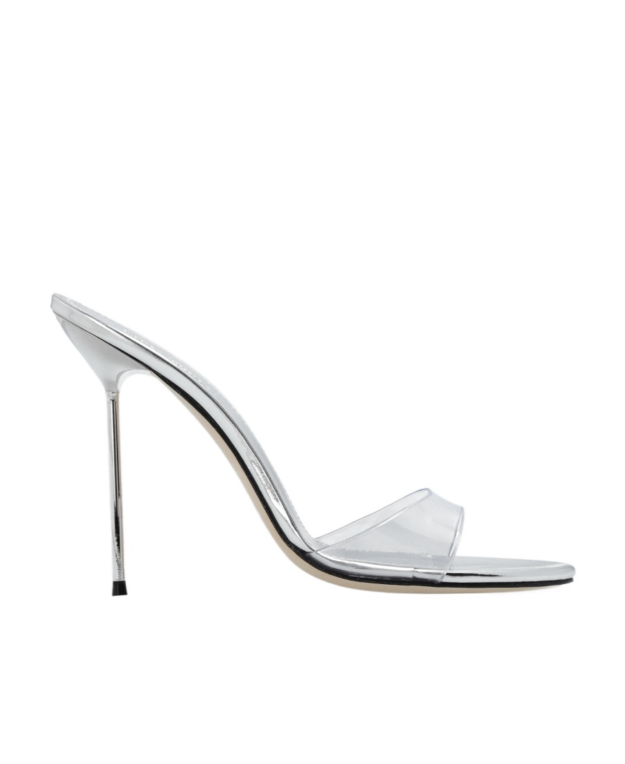 Shop Paris Texas Open-toe Stiletto-heel Mules In White