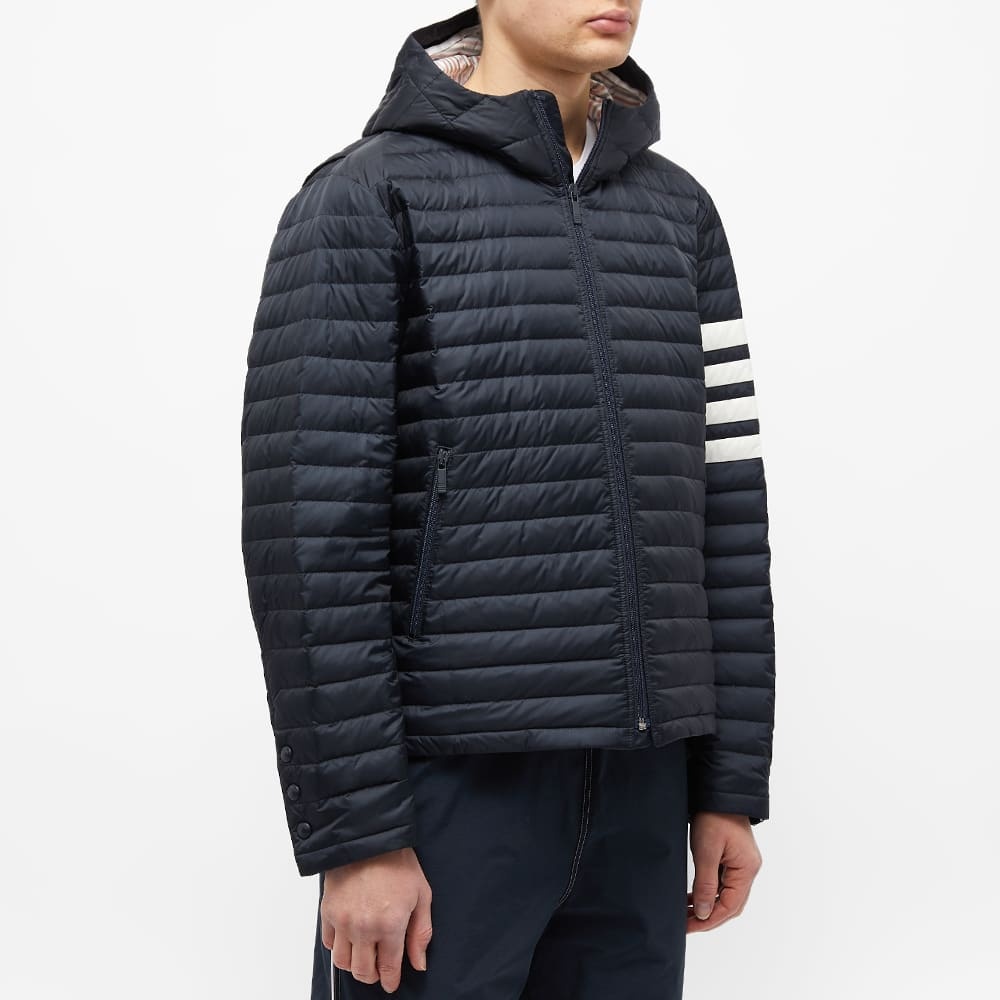Thom Browne 4-bar Stripe Padded Jacket In Black