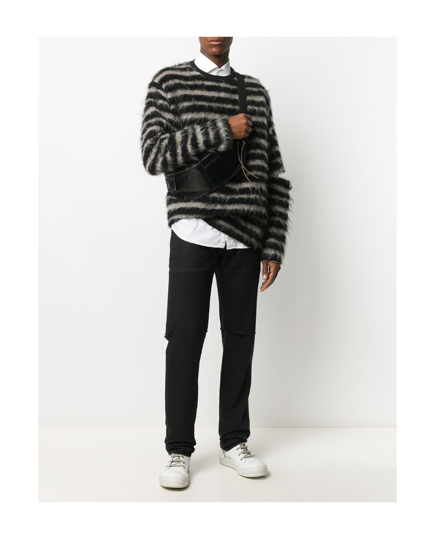 Raf Simons Straight Jeans In Black