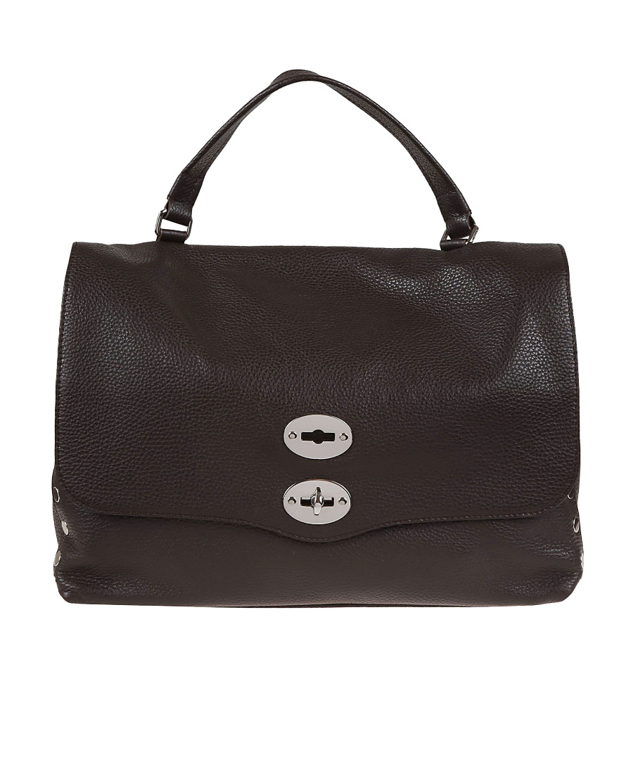 Zanellato Flip Shoulder Bag In Black